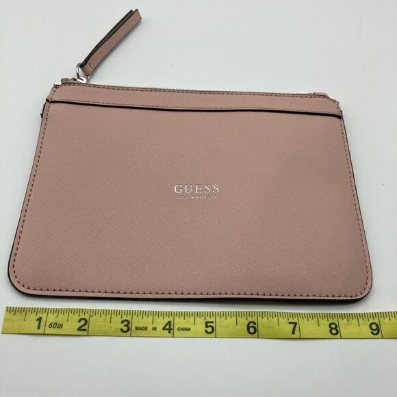 Guess Cosmetic Bag Pink Color Like New - Picture 6 of 7